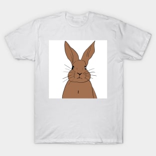 Fawn Brown Rabbit T-Shirt